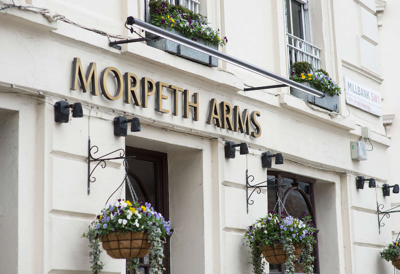 Morpeth Arms Traditional Young's Pub in Westminster London